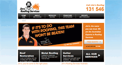 Desktop Screenshot of jimsroofing.com.au